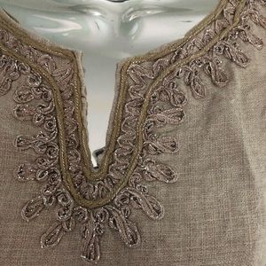 Ann Taylor Loft Burlap Dress